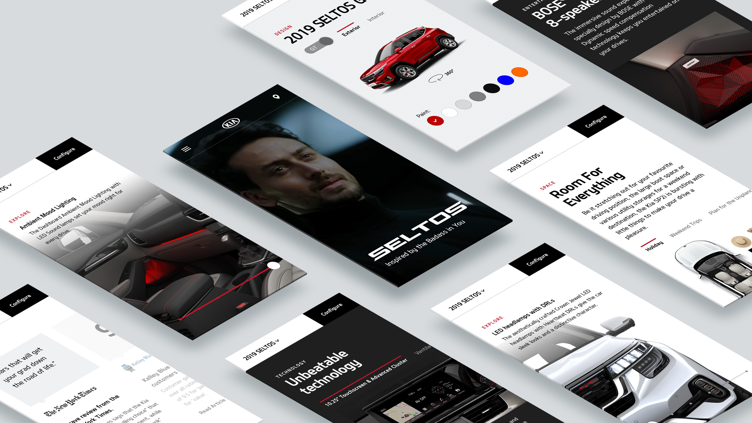 Kia motors website renewal